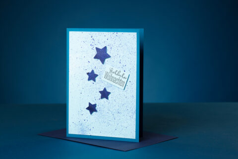 Unikat-Karten, limitiert - Stern (Sujet 2024)