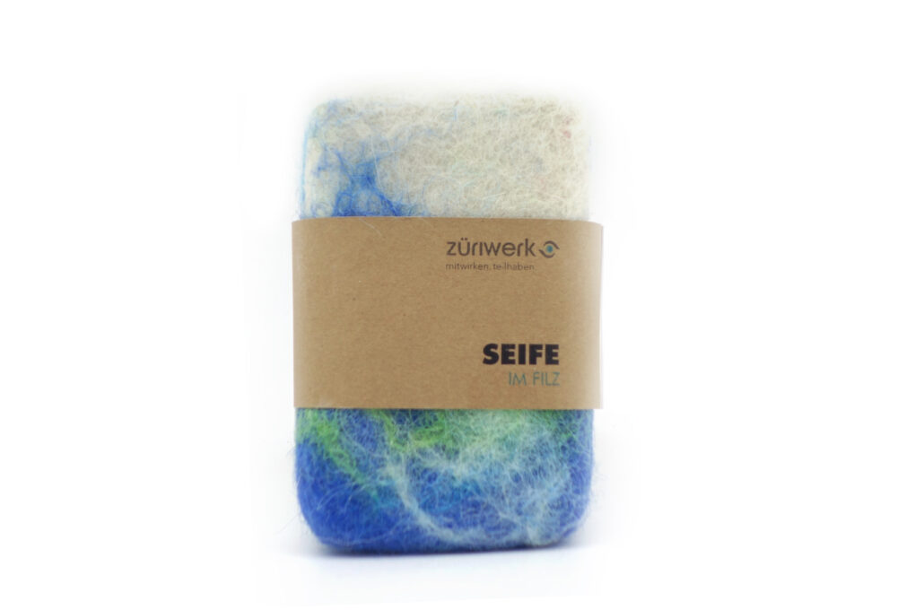 Seife im Filz